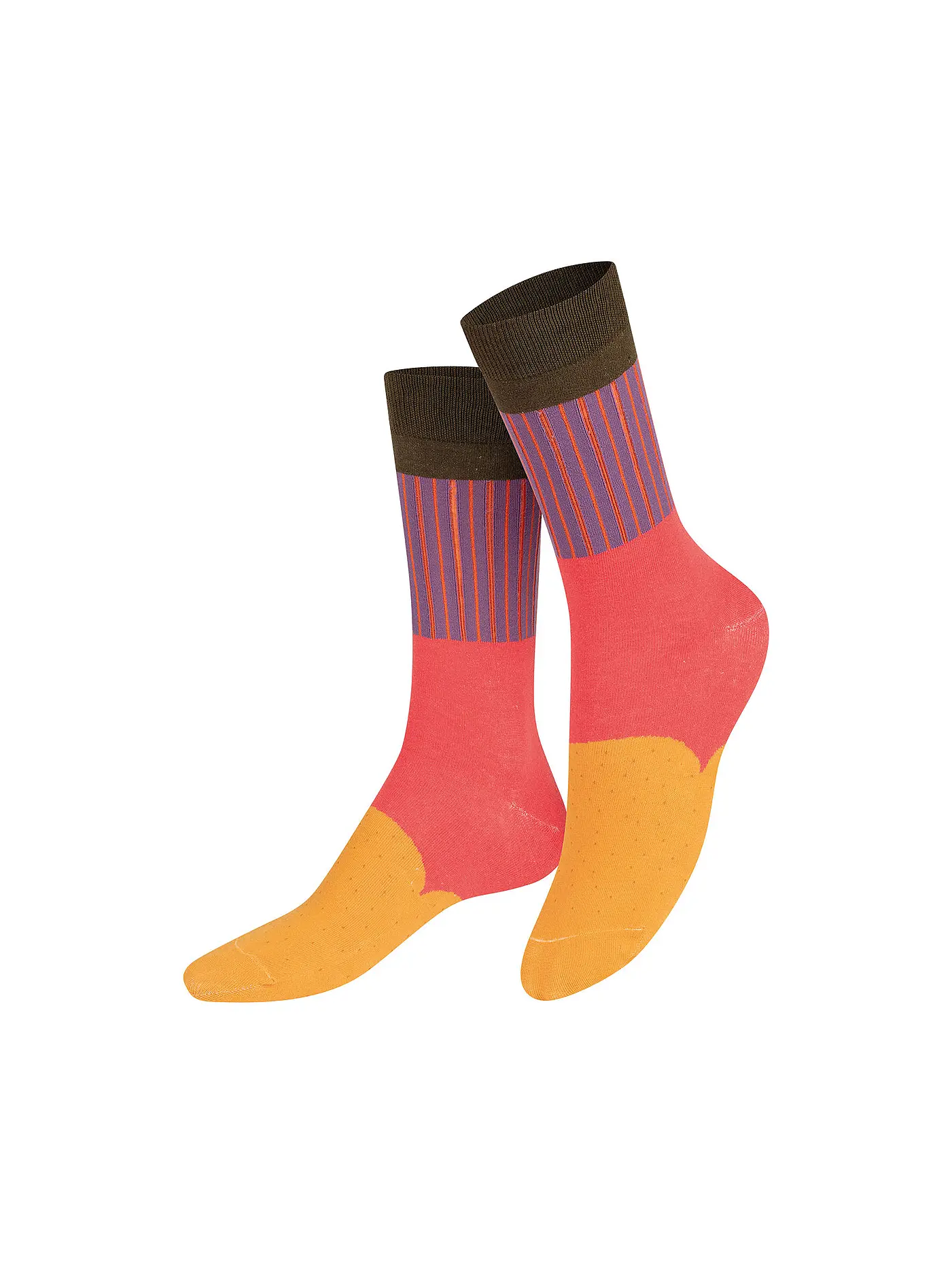 EAT MY SOCKS | Socken 36-45 SPICY TACO orangerotbraun | 